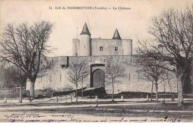 85  .n° 106835 .  ile de noirmoutier .le chateau .vue generale .en l etat .