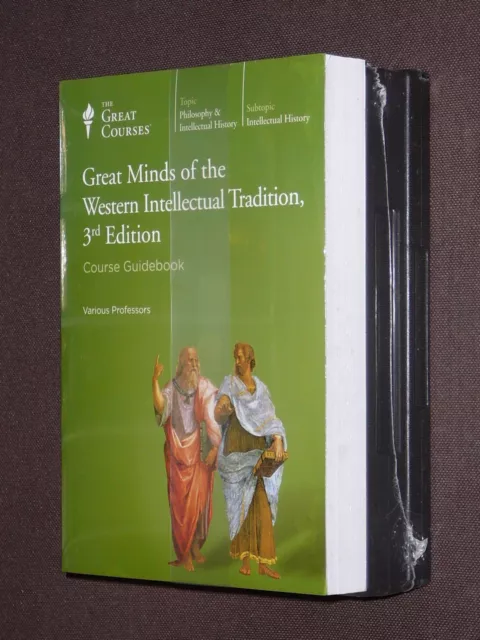 Teaching Co Courses DVDs  GREAT MINDS of the WESTERN INTELLECTUAL TRADITION