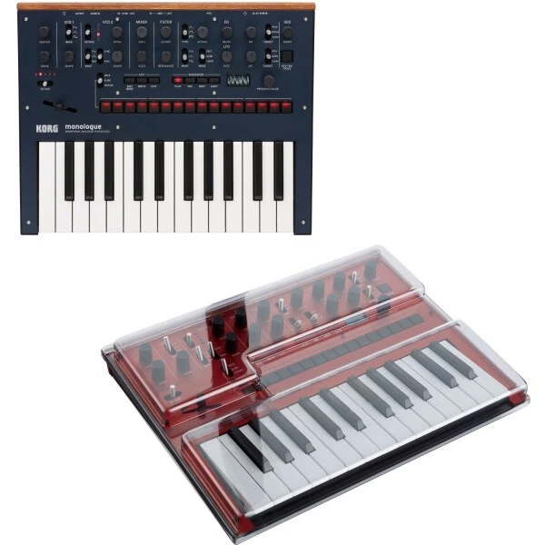 Korg Monologue Blau + Staubschutzcover Bundle | Neu