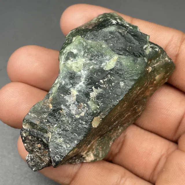 315 Cts Natural Deep Green Serpentine Rough loose Gemstones