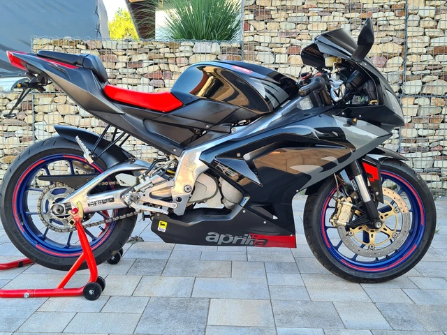 APRILIA RS 125 PY RM RD Black Lion EDITION DEKOR DECAL KIT Aufkleber ...
