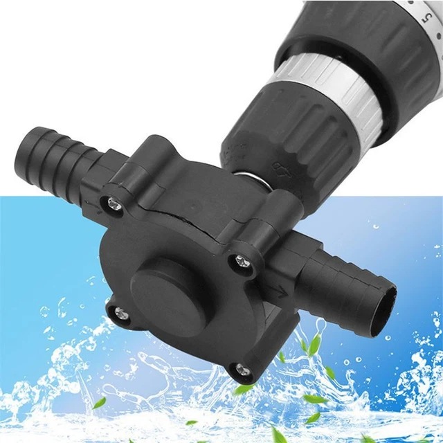 Drill Pump Diesel Oil Fluid Water Pump Mini Hand Self-priming Liquid Transfer
