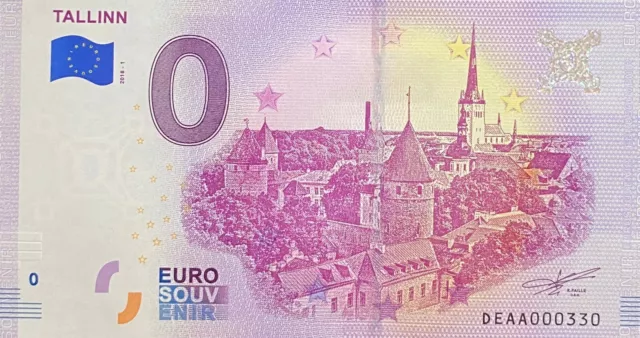 Geldschein Tallin Lettland 2018 Nummer Verschiedene