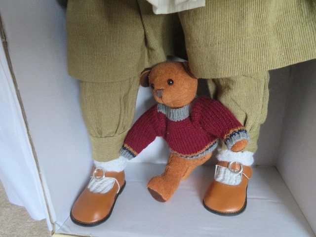 Elite Dolls "JOSINE" Artist Margot Notzel 28" Tall Bisque/Cloth Doll /w BEAR COA 4