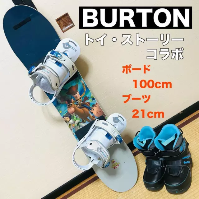 Popular Burton Snowboard 3 Piece Set Kids Toy Story Collaboration