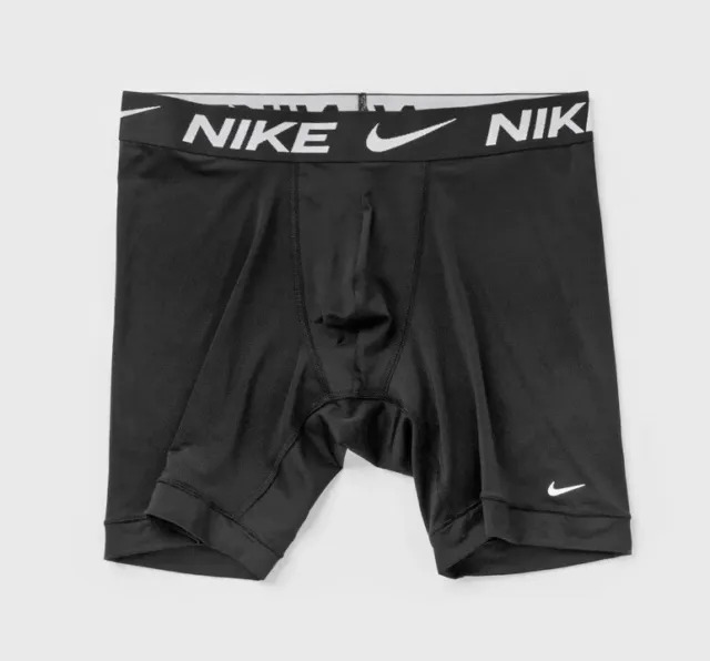 Nike Pro DRI-FIT LONG Boxer Brief Compression Shorts Black Men's Medium NWT