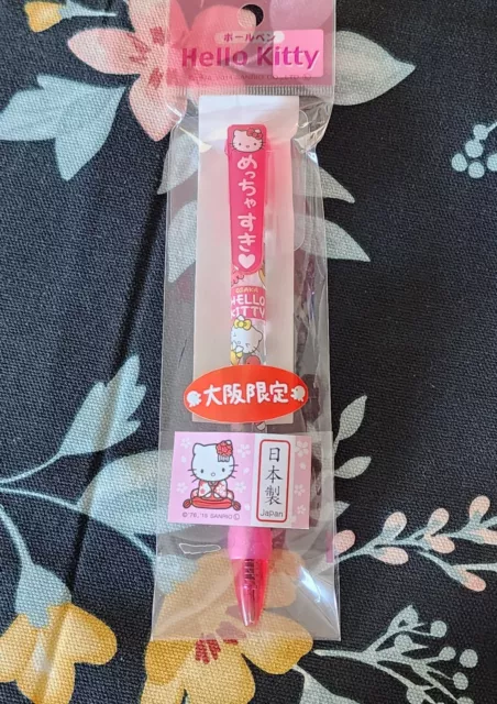 Sanrio Hello Kitty Gotochi Ballpoint Pen Limited Edition Made in Japan