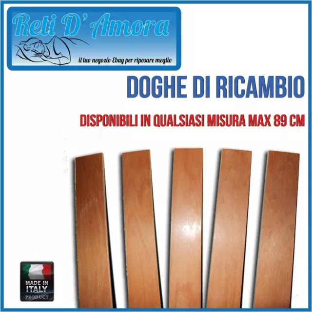 Doghe Doga Per Ricambio Reti Rete Da Letto In Legno Di Faggio Per Letto Singolo