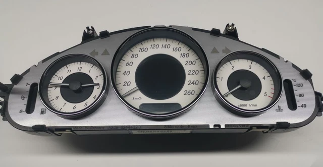 Genuine Used Mercedes-Benz CLS C219 Instrument Cluster Speedometer A2195402247