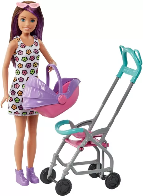 Barbie Skipper Babysitters Inkl. Spielset Spielzeug für 3 Jahr Alt & Oben (Bunt)