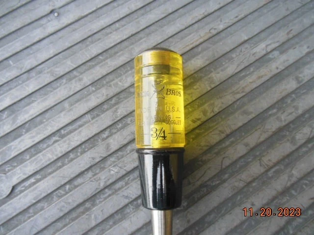 Buck Bros. 3/4 inch beveled chisel 2