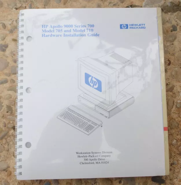 Hewlett Packard HP Apollo 9000 Series 700 710. Lote manuales. 100% nuevos