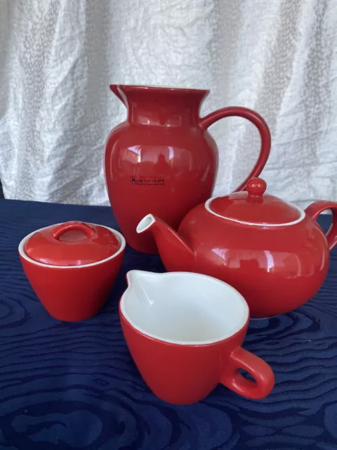 Teapot, Sugar Bowl, Milk Jug And Water Pitcher