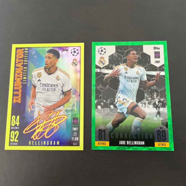MATCH ATTAX EXTRA 2023/24 Jude Bellingham Smaragdgrün Parallel Real