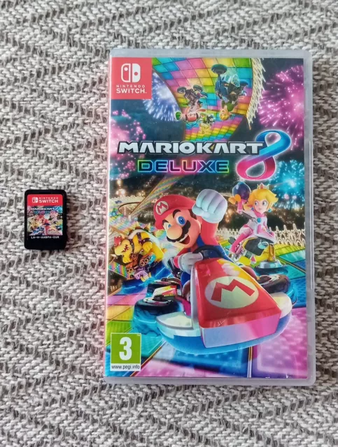 Mario Kart 8 Deluxe (Nintendo Switch & Lite). Boxed, Tested & Plays Perfectly!