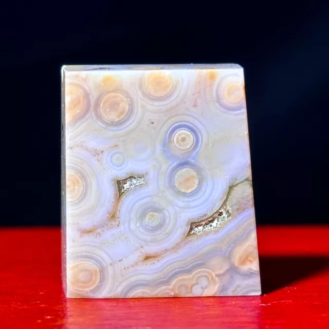 Top!!!Natural Ocean Jasper Square Polished Quartz Crystal Specimen Reiki Stone
