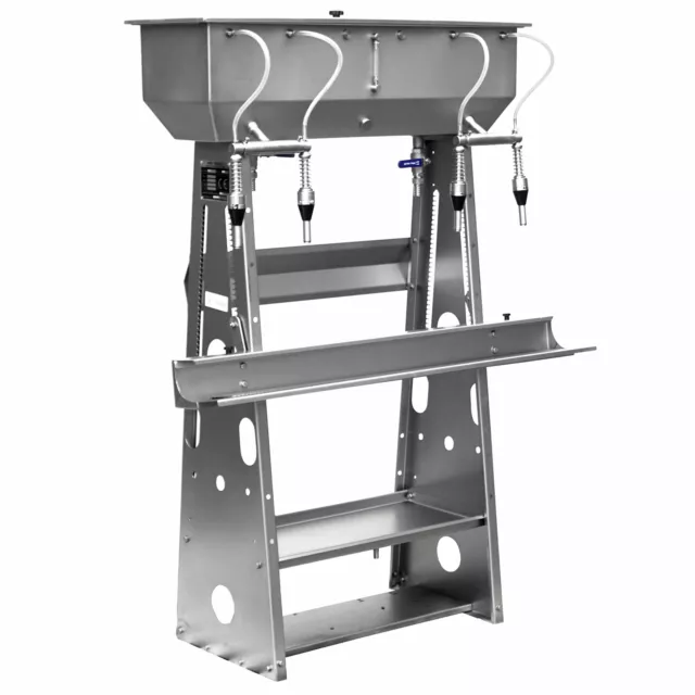 Abfüllgerät Volledelstahl 4 Stationen High für Kanister 18mm