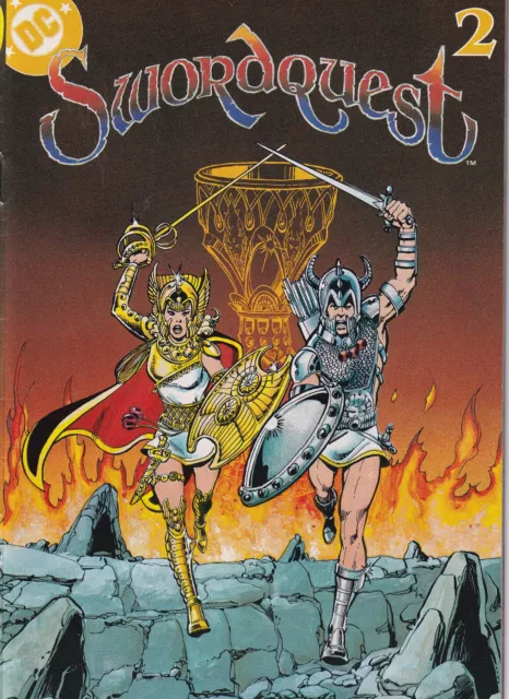 Swordquest #2 DC Atari Promotional Mini Comic 1982 George Perez Art B