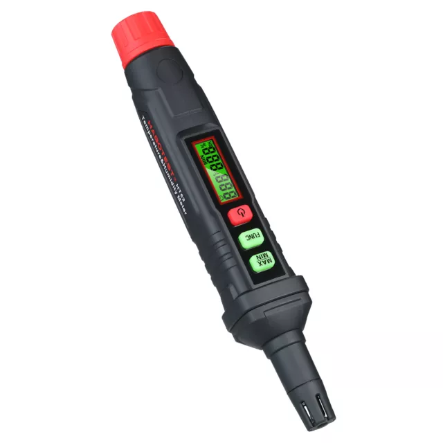 HABOTEST 4-In-1 Digital Psychrometer Portable Mini Dew Thermo-Hygrometer Q2U6