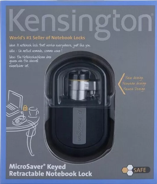 KENSINGTON - MicroSaver Notebookschloss Lock retractable - neu