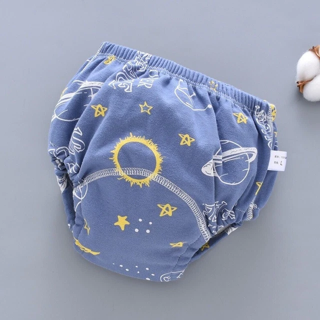 Reusable Baby Training Pants Waterproof Diaper Cloth Infant Nappies S - Size