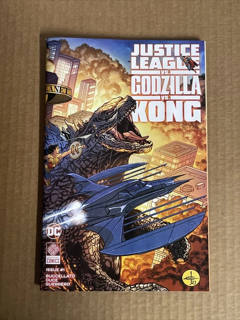 Justice League Vs Godzilla Vs Kong #1 First Print Dc Comics (2023)