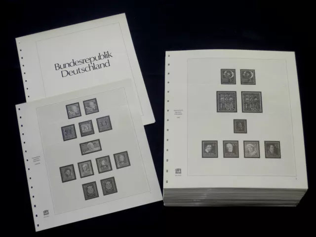 Safe Dual Vordrucke Aus 1949 - 2023 Deutschland  Bund -- Wählen Sie Jetzt