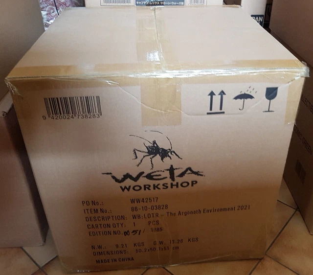 Le Seigneur des Anneaux statue The Argonath Environment 34 cm weta