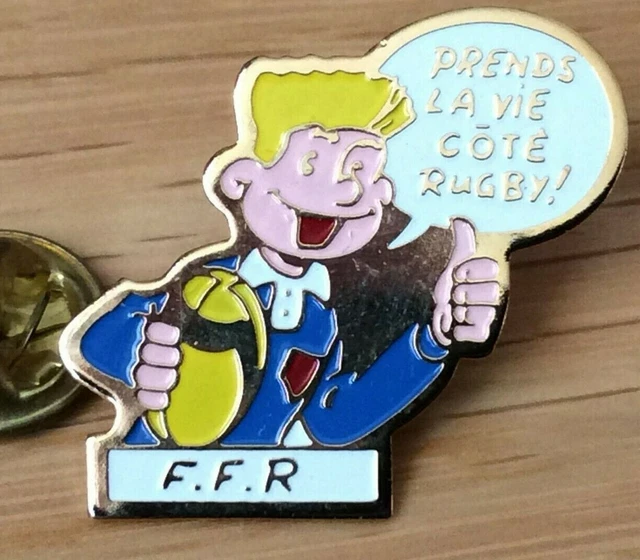 Pin's Vintage Rugby XV France - Club Olympique St Lary (Occasion)
