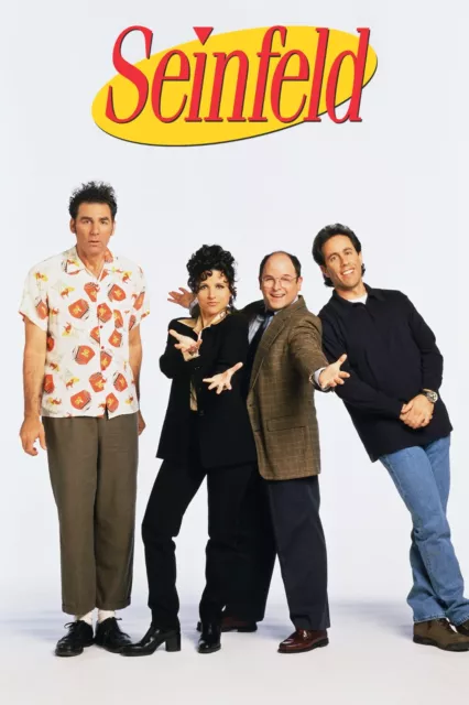 Art Print Promo NBC Poster "Seinfeld" Jerry 1990's Comedy Series Wall Decor Gift