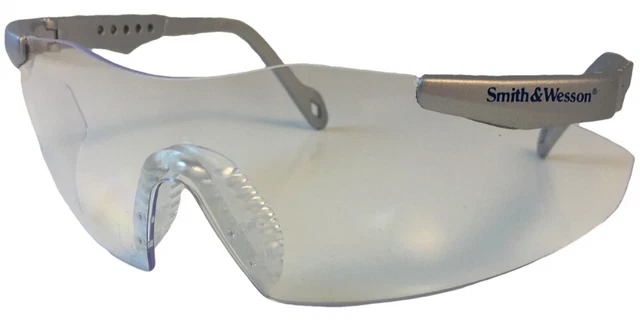 Smith and Wesson Magnum Elite Safety Glasses w/ Clear Lens + Free Shipping