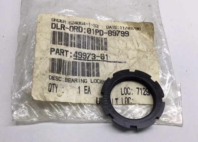 Whittet Higgins MS172243 Retaining Lock Nut 49973-01