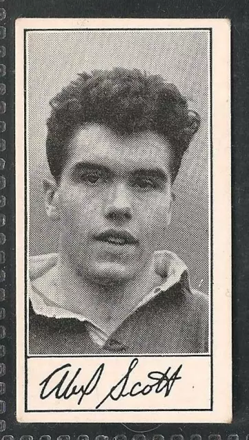 BARRATT, Famous Footballers A.5, ALEC SCOTT, GLASGOW RANGERS, No.47, VG, 1957