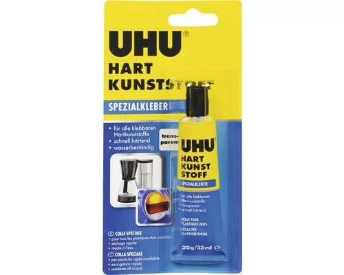 (EUR 178,67 / kg) UHU Spezialkleber Hart ,Wasser-, Temperaturbeständig 30g