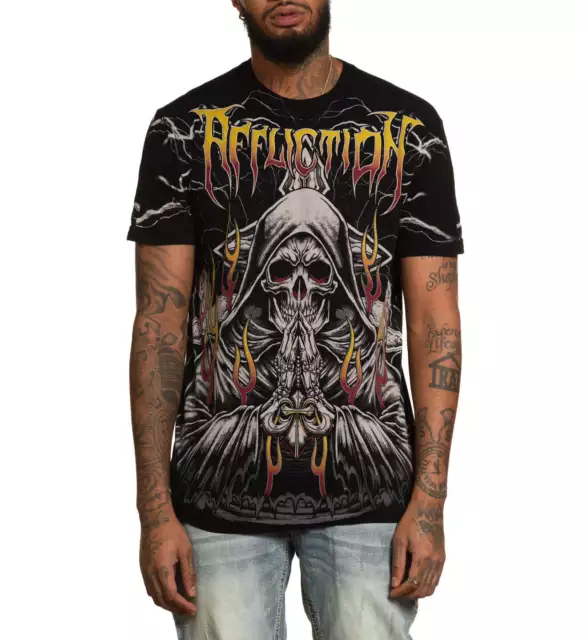 Affliction Men's T-shirt Phantom Fire