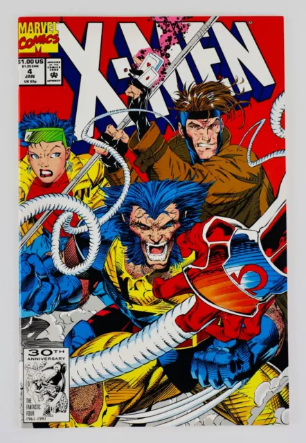X-Men #4 High Grade First Omega Red Appearance 1st Marvel 1992 No Reserve!