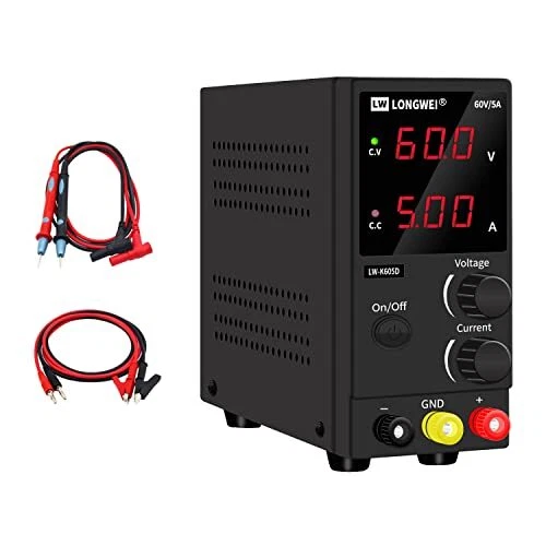 DC Power Supply Variable 60V 5A,Adjustable Regulated Switching Power Supply