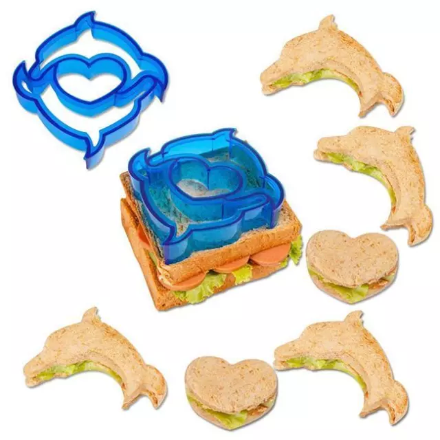 Kids Sandwich Cutter Shape Butterfly Dinosaur Animal Children Lunch Tool FI