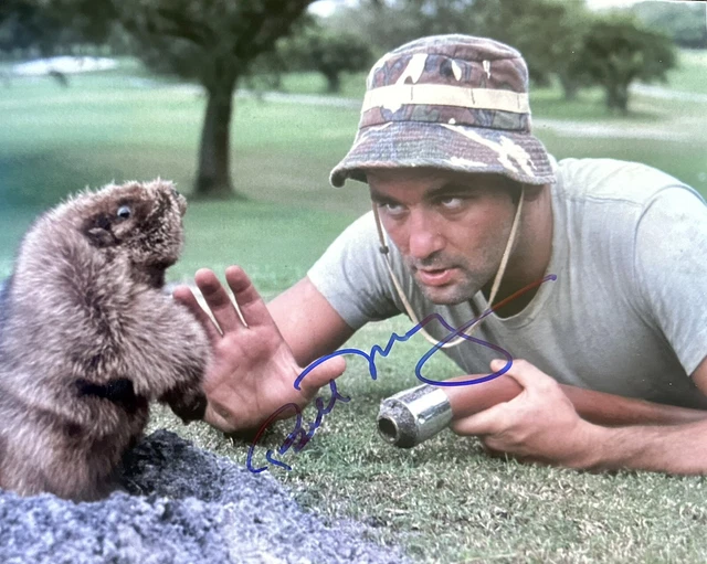 BILL MURRAY Signed 8x10 Glossy Photo...CADDYSHACK Pic…Piece of Past COA..RARE!