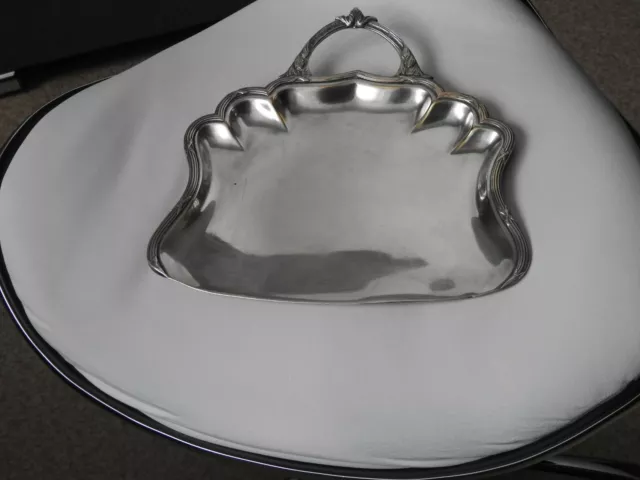 Ancienne Pelle De Table Ramasse Miettes En Metal Argente
