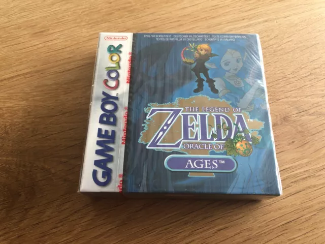 Zelda Oracle Of Ages Neuf Sealed Gameboy Color Game Boy Boite Complet Neu OVP