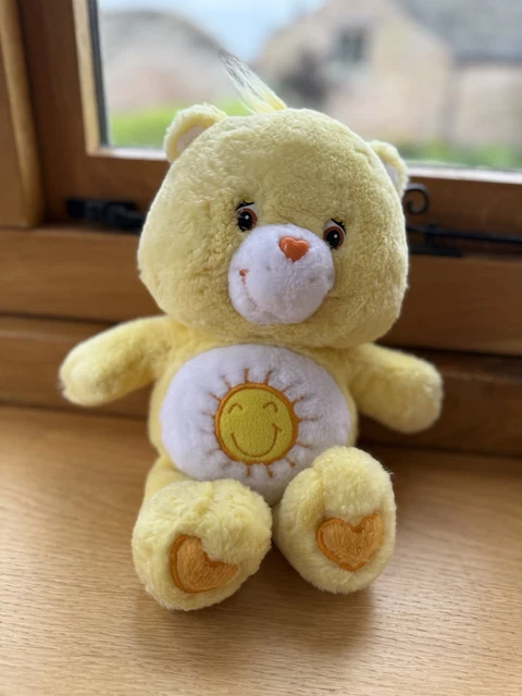 CARE BEARS FUNSHINE Talking Soft Plush Toy Bear Yellow 14