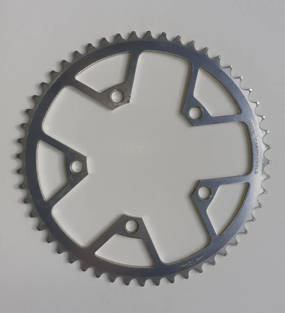 Plateau Campagnolo Nuovo Record 52 Dents – Années 70, Pour Vélo Course