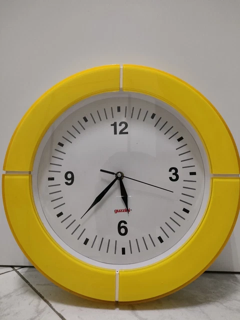OROLOGIO DA PARETE PUBBLICITARIO-RADIO MARILÙ FM MUSICA/MUSIC-WALL CLOCK-VINTAGE