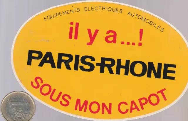 AUTOCOLLANTS C24 AUTOMOBILE. PARIS RHÔNE. Vintage EUR 3,50
