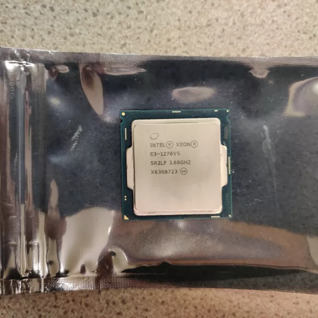 Intel Xeon E3-1270 V5  3.60Ghz Quad (4) Core LGA1151 80W CPU Processor SR2LF