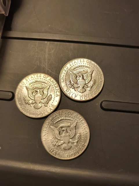 1964-P & D 50C Kennedy Half Dollar 90% Silver - Foto 8