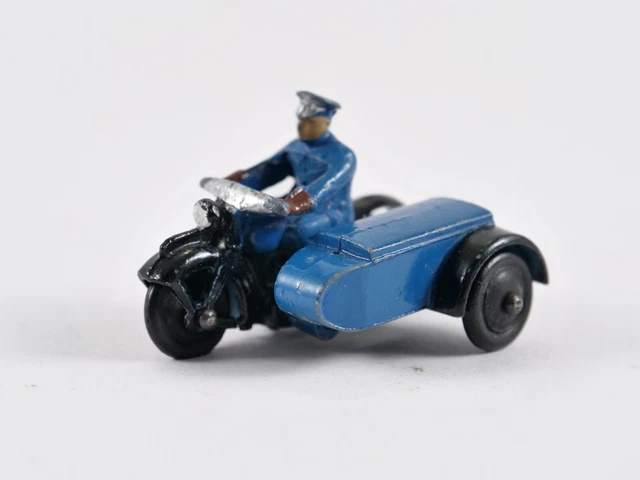 Dinky Toys GB n° 43B RAC  Motor Cycle Police Patrol Motocycliste Moto 1/43