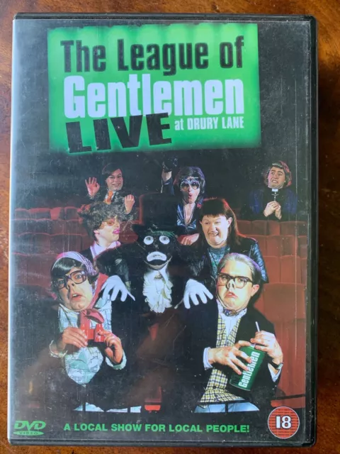 Ligue De Gentlemen Live At Drury Lane DVD Britannique Culte Comédie Show