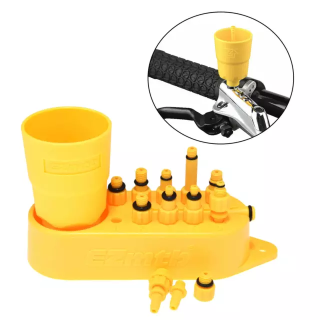 Bicycle Hydraulic Disc Bleed Adapters Bike Disc Brake Oil Filling Joint Kit